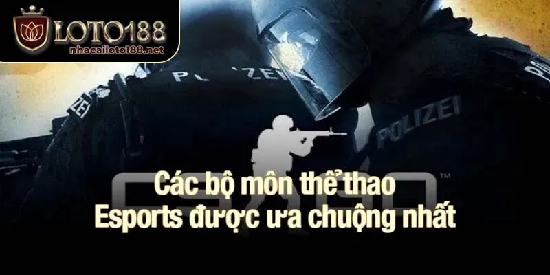 Các bộ môn thể thao Esports được ưa chuộng nhất